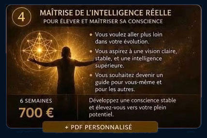 Maîtrise de l’Intelligence Réelle